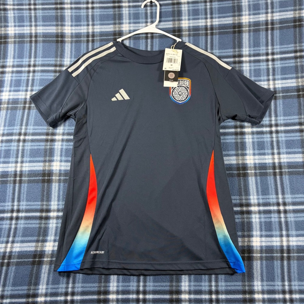 Adidas San Diego FC SDFC Home Jersey Navy Blue Women's Medium JF2736 NEW
